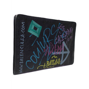 Balenciaga Bazaar Bag Clutch Pouch Graffiti